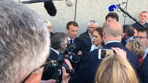 Le président Macron au Guilvinec