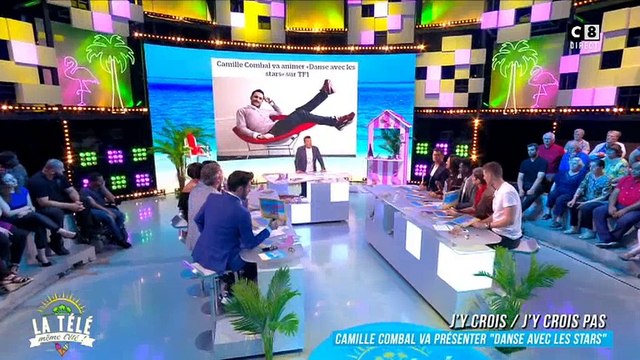 Isabelle Morini-Bosc pas vraiment convaincu par le choix de Camille Combal pour Danse avec les stars - Regardez