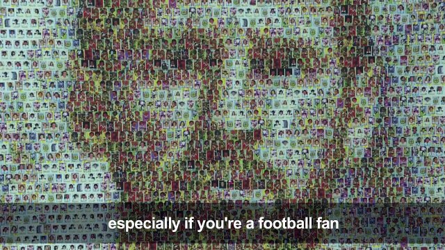 Larger than life Messi mural turns heads