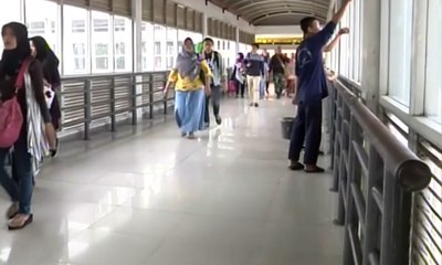 Arus Balik di Terminal Purabaya Masih Padat