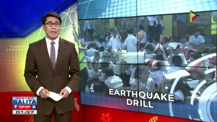 2nd quarter ng nationwide earthquake drill, isasagawa