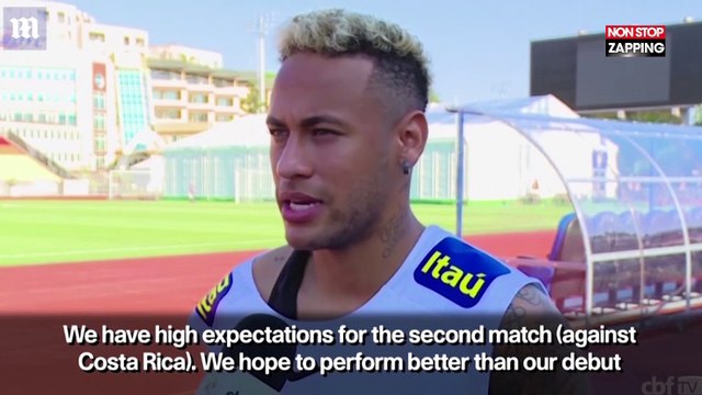 Brésil – Costa-Rica : Neymar rassure les supporters (Vidéo)