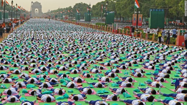 இன்று உலக யோகா தினம்-இந்தியா முழுவதும் கொண்டாட்டம்- வீடியோ