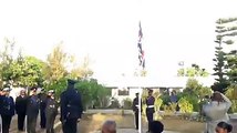 The Royal Anguilla Police Force (RAPF) performed a  sunset  ceremony yesterday evening at Government House and long service medals were presented to officers. T