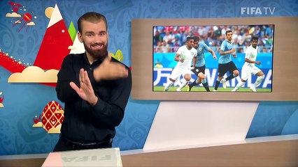 FIFA WC 2018 - URU vs. KSA – for Deaf and Hard of Hearing - International Sign