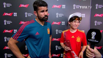 Diego COSTA (Spain) - Man of the Match - MATCH 20