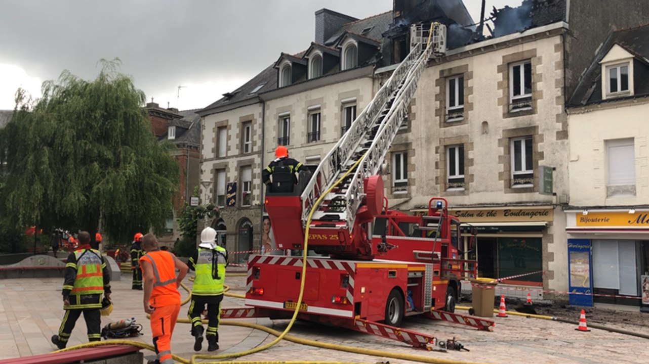 Incendie place de l’Église