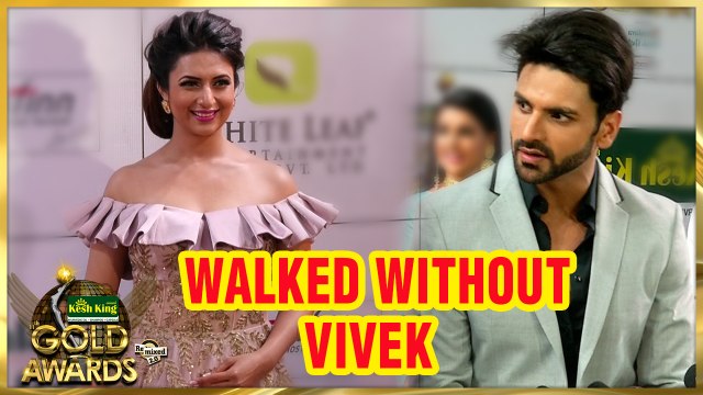Divyanka Tripathi Spotted Without Vivek Dahiya At Zee Gold Awards 2018