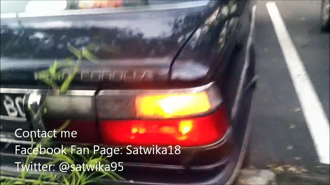 1990 Toyota Corolla Twincam review (Start up, engine, exhaust, in depth tour, and quick drive)