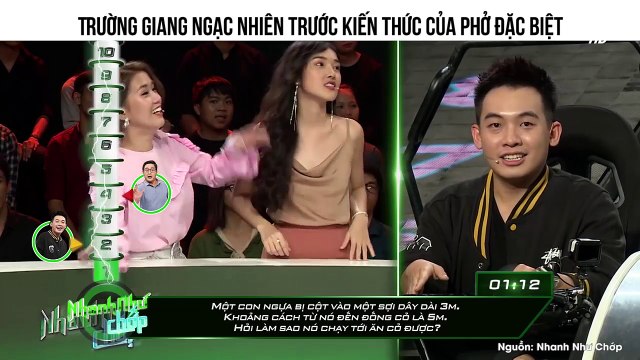 Trường Giang ngạc nhiên trước kiến thức của Phở Đặc Biệt