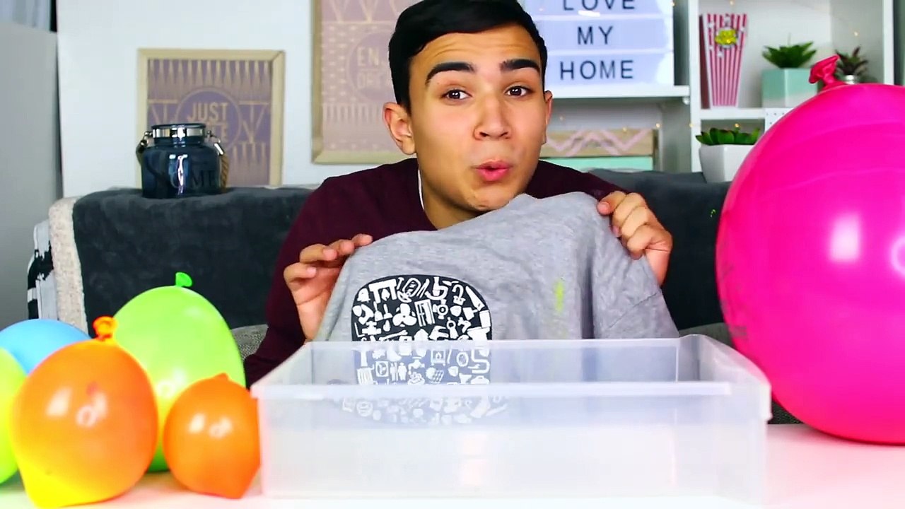 SLIME XXL AVEC DES BALLONS -!! JustJonathan