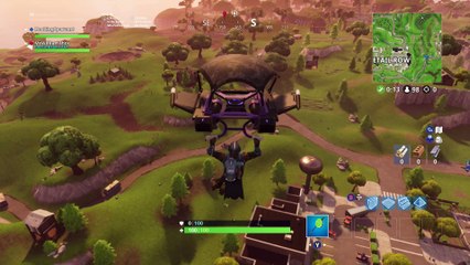 "Search between a bear, crater, and a refrigerator shipment" Fortnite Week 8 Battlestar Location Guide