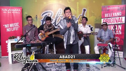 OST acara Religikustik. Abad21 Menangis Dalam Sujud (Religikustik with NAGASWARA)