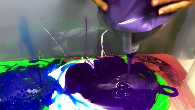 GIANT GLUE SLIME SMOOTHIE - MIXING ALL OUR GALLONS OF GLUE TOGETHER FOR SLIME