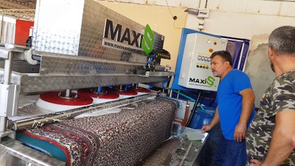 tam otomatik halı yıkama makinası,halı sıkma makinası maxis