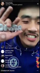 Armoo zijn “chain” is gestolen door rapper Frenchie B (Insta Live) Armoowasright insta beef