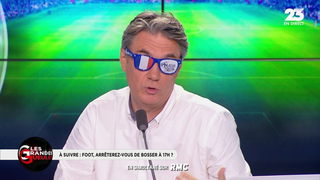 A la Une des GG : Arrêterez-vous de bosser à 17 heures pour regarder le match des Bleus ? - 21/06