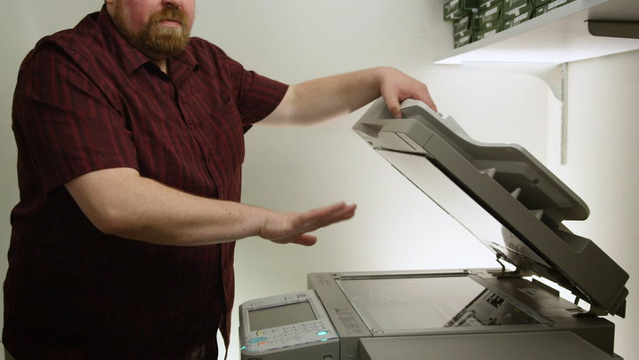 The copy machine doesn’t suck, you suck