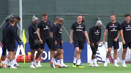 Southgate takes training; Dele Alli absent through injury