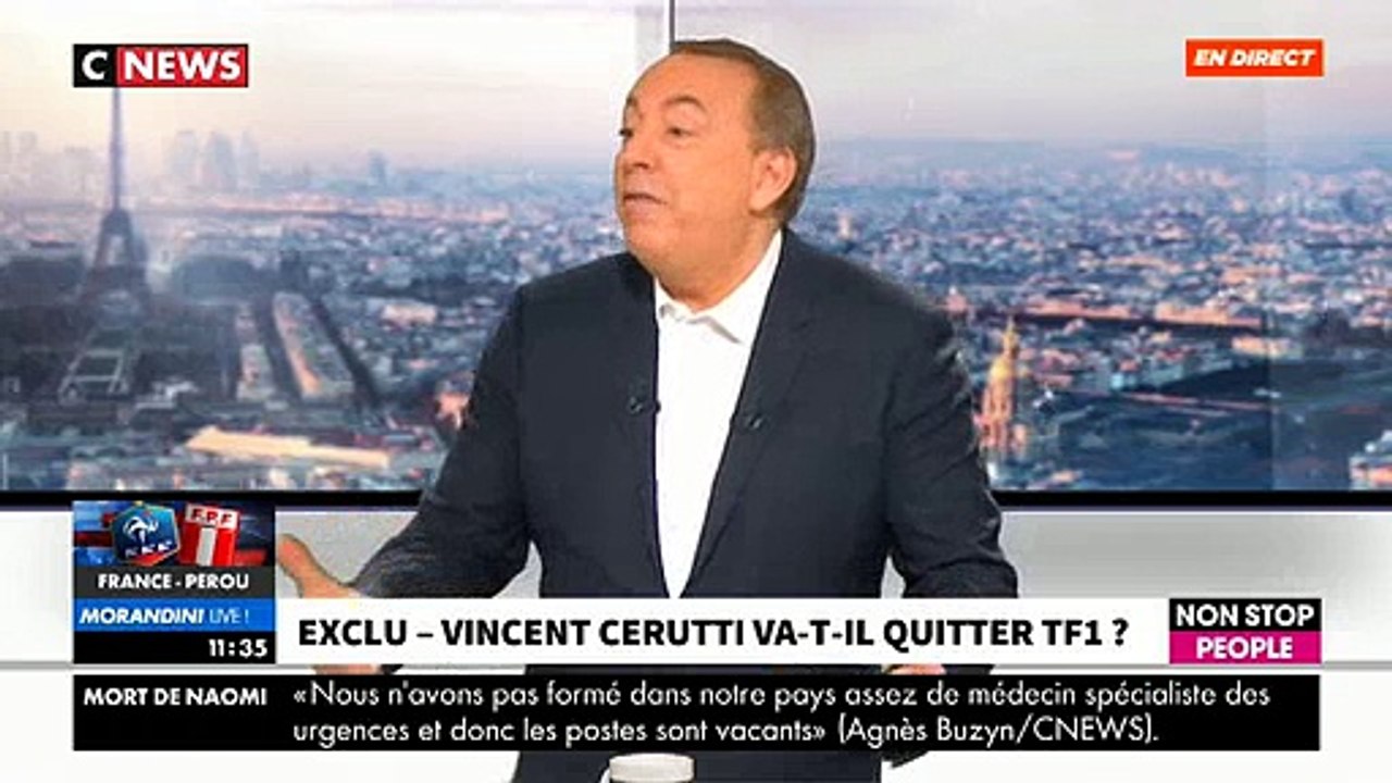 EXCLU - Vincent Cerutti: "Je quitte TF1. J'ai décidé de ne pas renouvler mon contrat d'exclusivité" - VIDEO