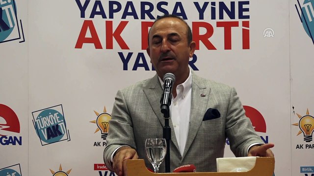 Çavuşoğlu: “Bir kürt sorunu yoktur, bizim için sadece terör sorunu vardır” - ANTALYA