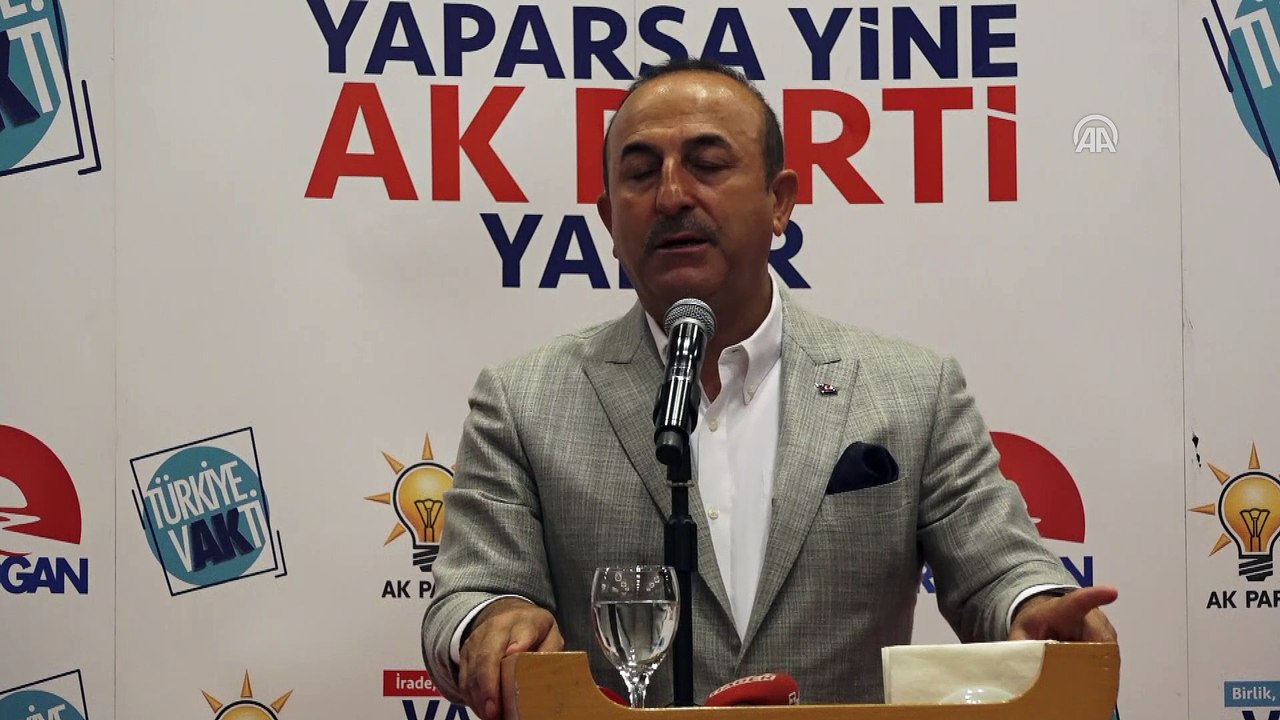 Çavuşoğlu: “Bir kürt sorunu yoktur, bizim için sadece terör sorunu vardır” - ANTALYA