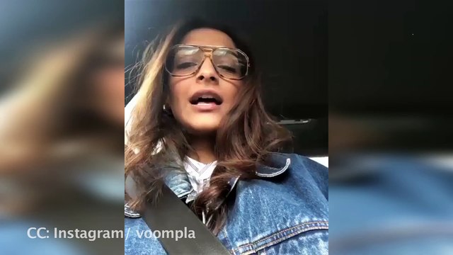 WATCH: Sonam Kapoor's singing 'Abhi Na Jao Chhod Kar' for Anand Ahuja