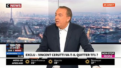 EXCLU - Vincent Cerutti refuse d'intégrer TPMP:  "Je ne pense pas avoir de légitimité à commenter le travail des autres"
