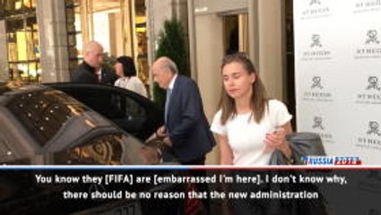 Descargar video: FIFA shouldn't be embarrassed I'm at World Cup - Blatter