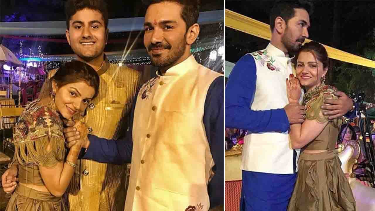 Rubina Dilaik - Abhinav Shukla Wedding: Rubina & Abhinav का Engagement में स्टाइलिश अंदाज | Boldsky