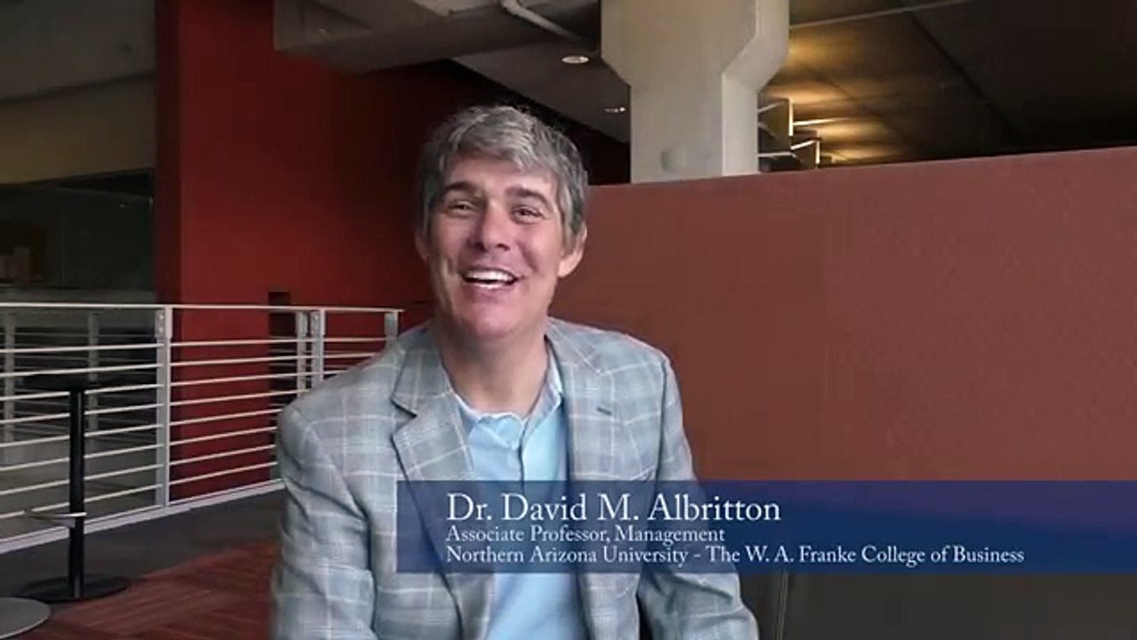 NAU MBA- What our faculty say - Dr. Albritton