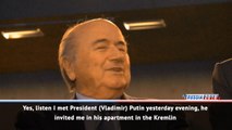 I met Putin, but I'm at World Cup as a fan - Blatter