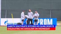 Southgate ditches sling for England training