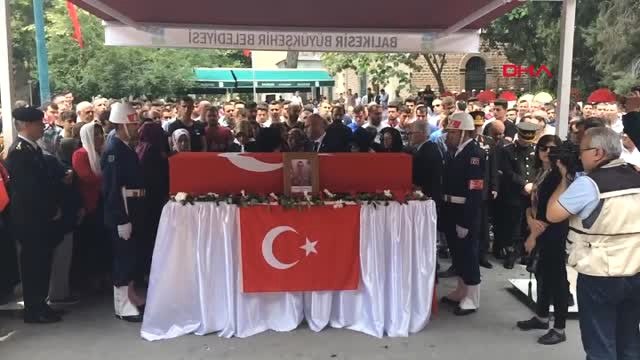 Balıkesir Şehit Piyade Er Orhan Faruk Baytekin Son Yolculuğuna Uğurlandı