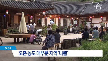 [날씨]낮 최고 33도 불볕더위…오존 농도 ‘나쁨’