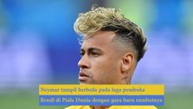 Fans Brasil Bahas Rambut Neymar