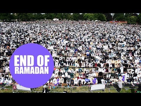 Muslims from around the world gathered in Birmingham for the largest Eid celebration