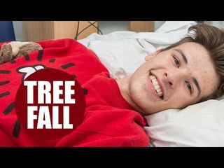 A medical student left paralysed after falling from climbing a tree