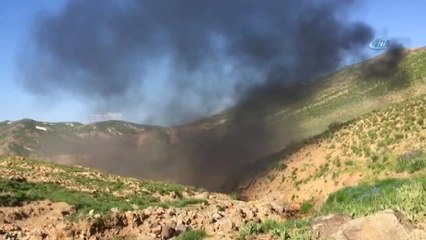 Teröristlerin Kış Üslenme Alanlarına Operasyon...tuzaklanan Patlayıcılar Böyle İmha Edildi