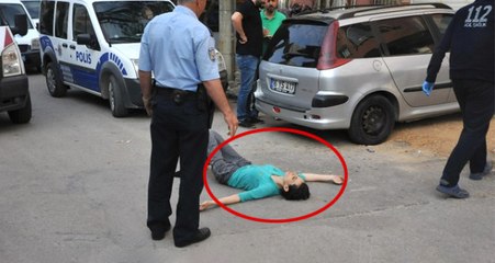 Tartıştığı Kocasını Bıçaklayarak Öldüren Kadın, Yolun Ortasında Yatarken Bulundu