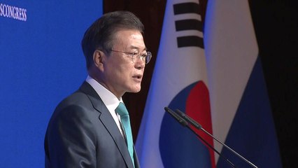 문재인 대통령 "남·북·러 경제협력, 지금이 北 참여 준비 적기" / YTN