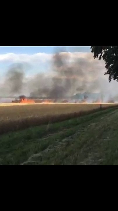 Orgeux : vint hectares détruits par le feu
