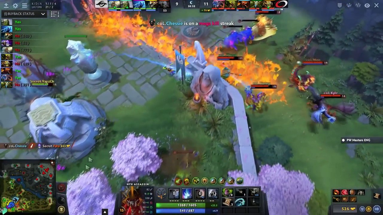 SECRET vs CoL - Main Event - Perfect World Masters DOTA 2