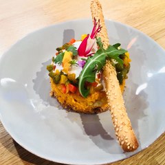 Cheesecake de patates douces