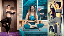 International Yoga Day: Mouni Roy, Divyanka और बाकी TV Actors ने ऐसे मनाया योग दिवस | Boldsky