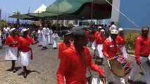 Procissão na cidade de São Filipe, Ilha do Fogo, Cape Verde #1deMaio