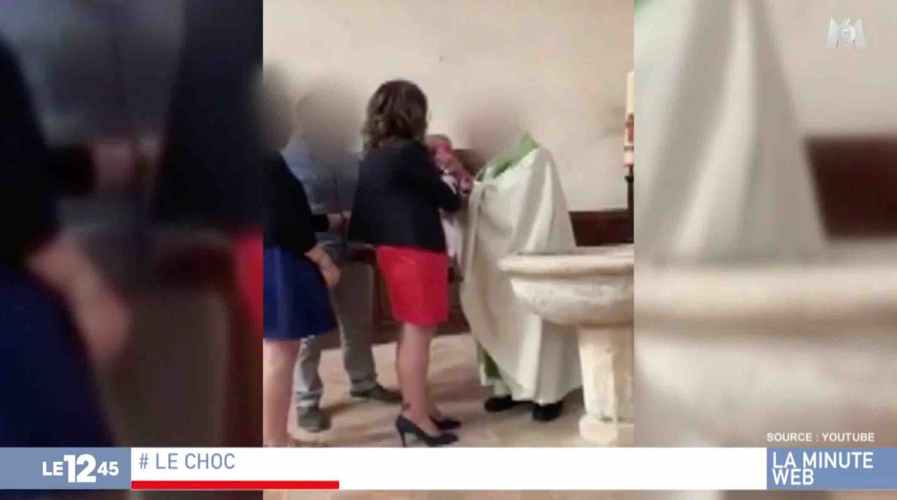 Un prêtre gifle un bébé - ZAPPING ACTU DU 21/06/2018