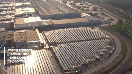 Seat - 53,000 panels to harness the power of the sun