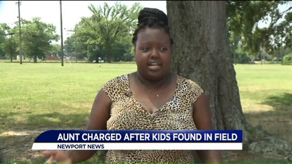 Aunt Arrested After 3 Young Kids Found Alone in Virginia Field