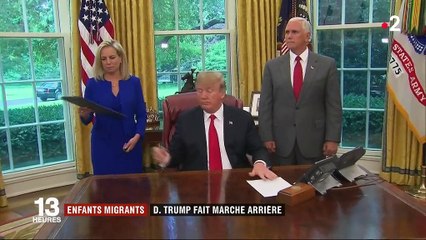 Enfants migrants : Donald Trump fait marche-arrière
